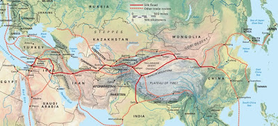 Silk Route Map