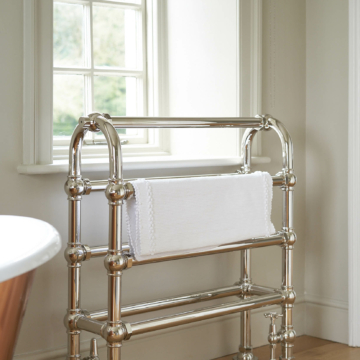 Luxury Freestanding Towel Rail - Drummonds Bathrooms