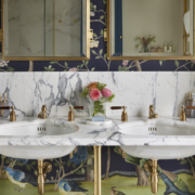 The Coll Lever 3 Hole Basin Mixer
