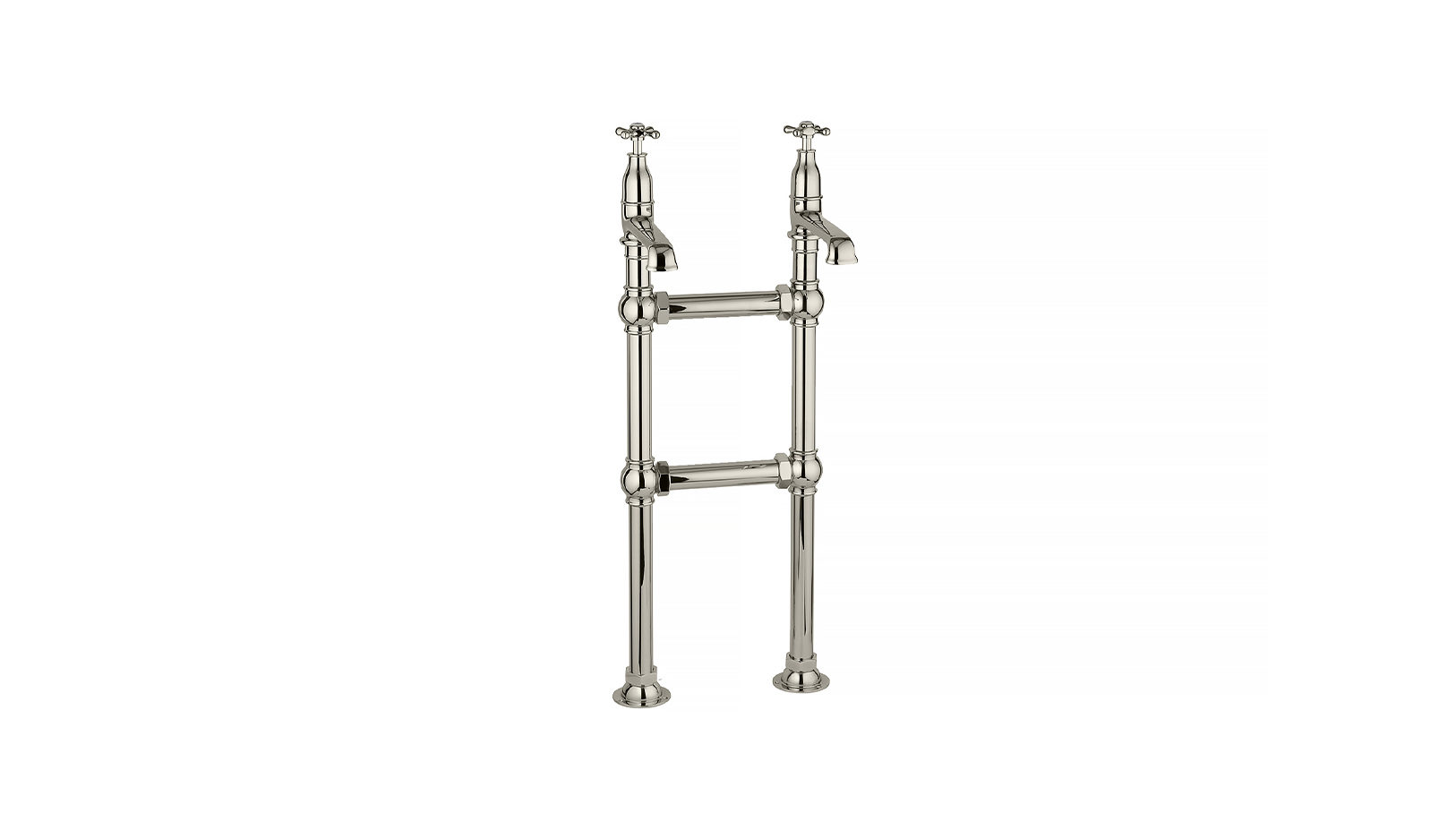 The Mull Classic Bath Taps & H Stand