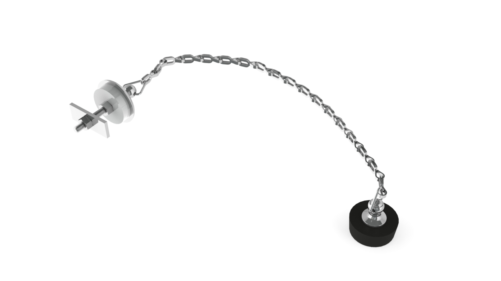 Basin Waste, Plug & Chain Drummonds Bathrooms