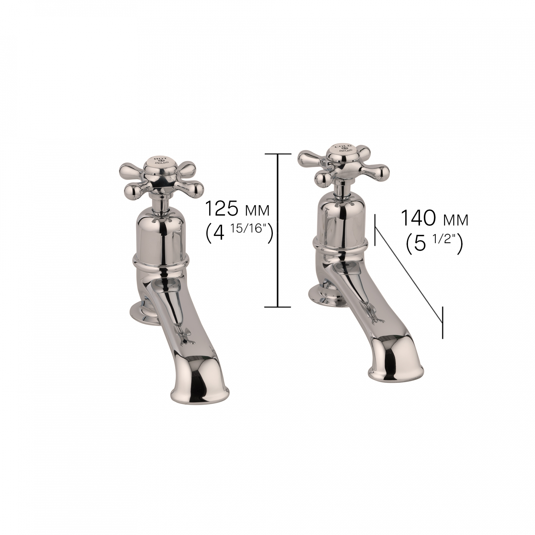 The Mull Classic Basin Taps Drummonds Bathrooms