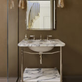 The Derwent Vanity Mirror by Martin Brudnizki - Drummonds Bathrooms