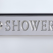 Shower Name Plates Set (Shower, Hand Shower, Bath)