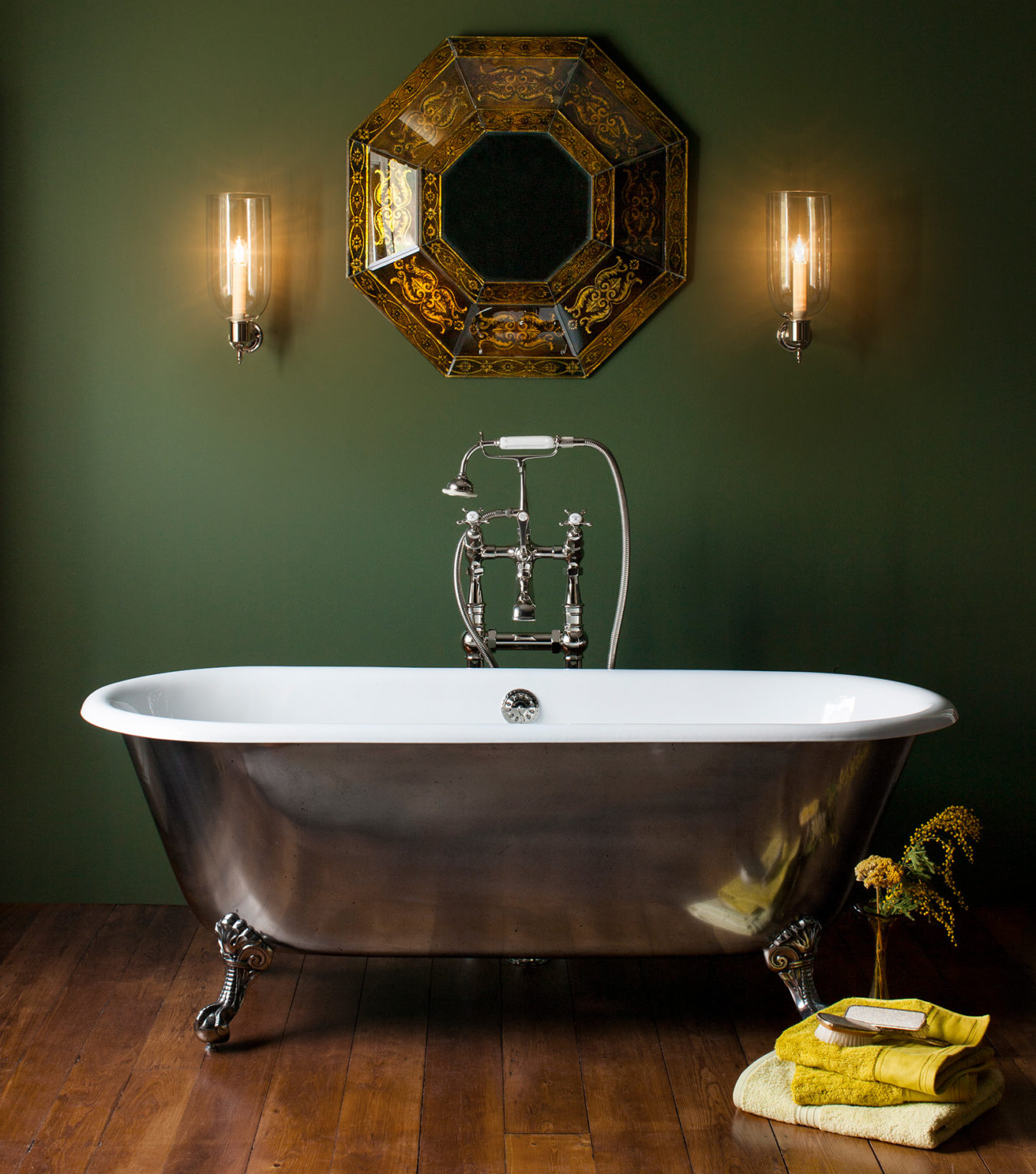 The Swale Cast Iron Roll Top Bath Tub With Feet Drummonds Bathrooms