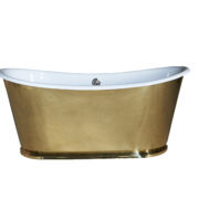 The Brass Usk Bateau Cast Iron Bath Tub