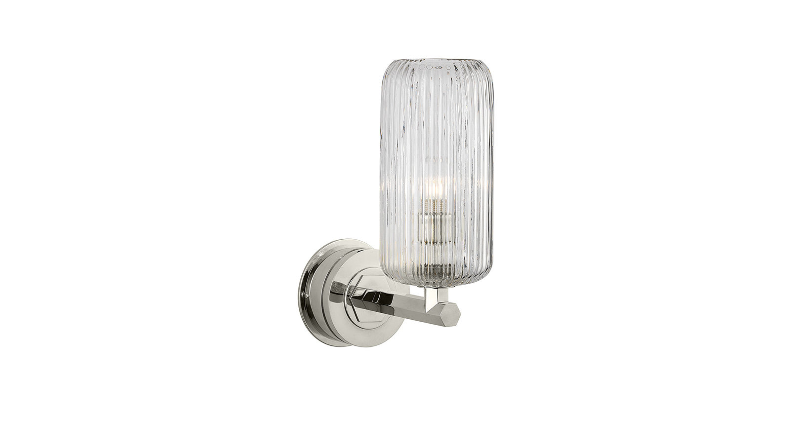 Chessleton Bathroom Light With Fluted Shade Chessleton Bathroom Light With Fluted Shade