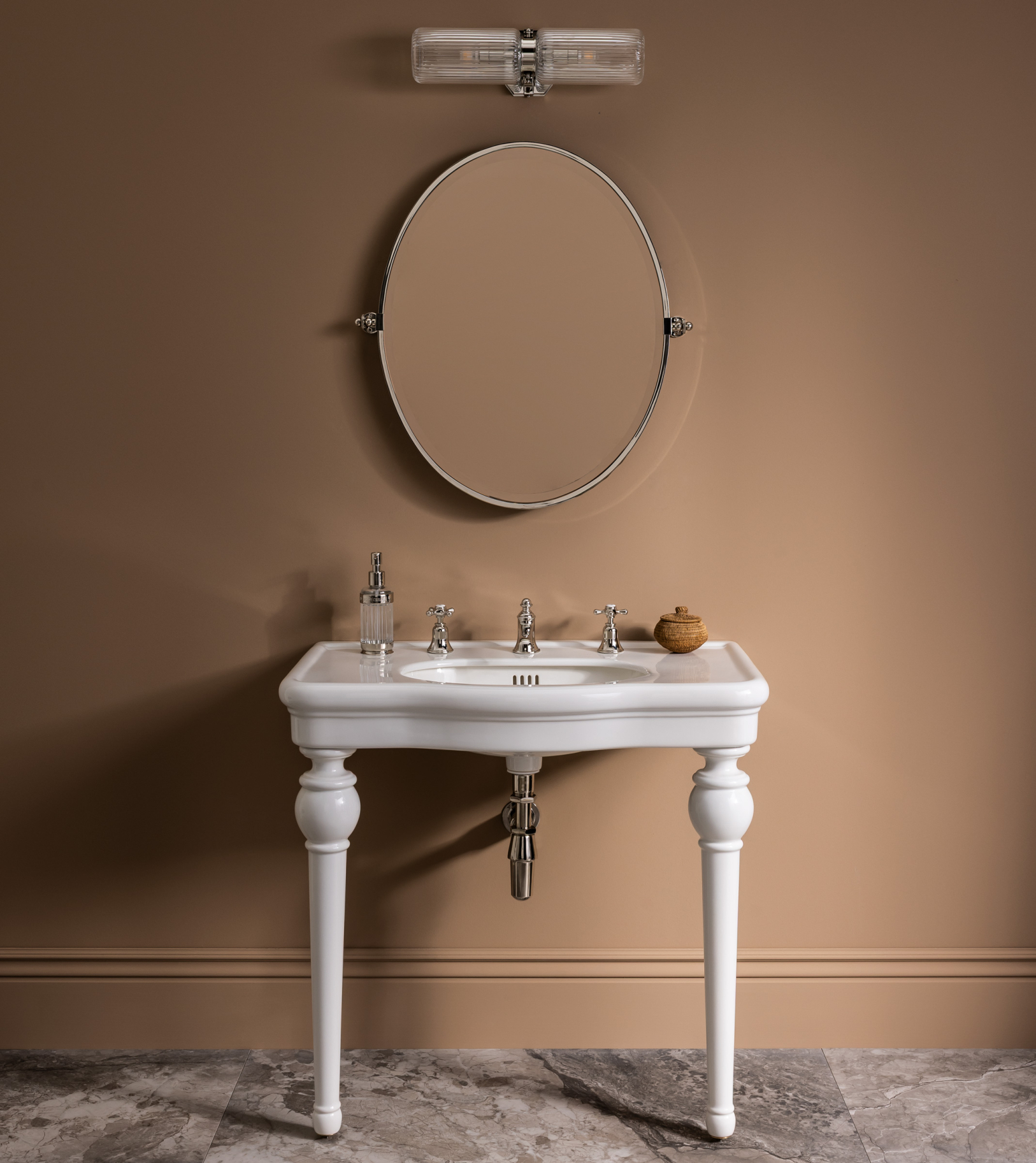 The Single China Windermere Vanity Basin