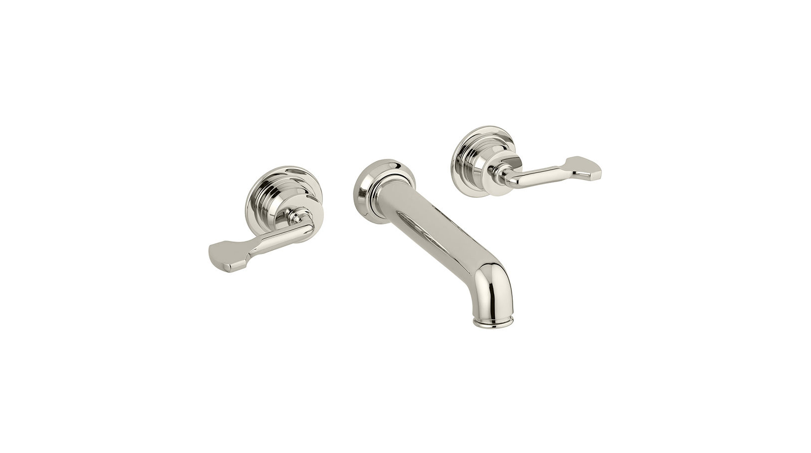 The Leawood Wall Mounted 3-Hole Bath Mixer