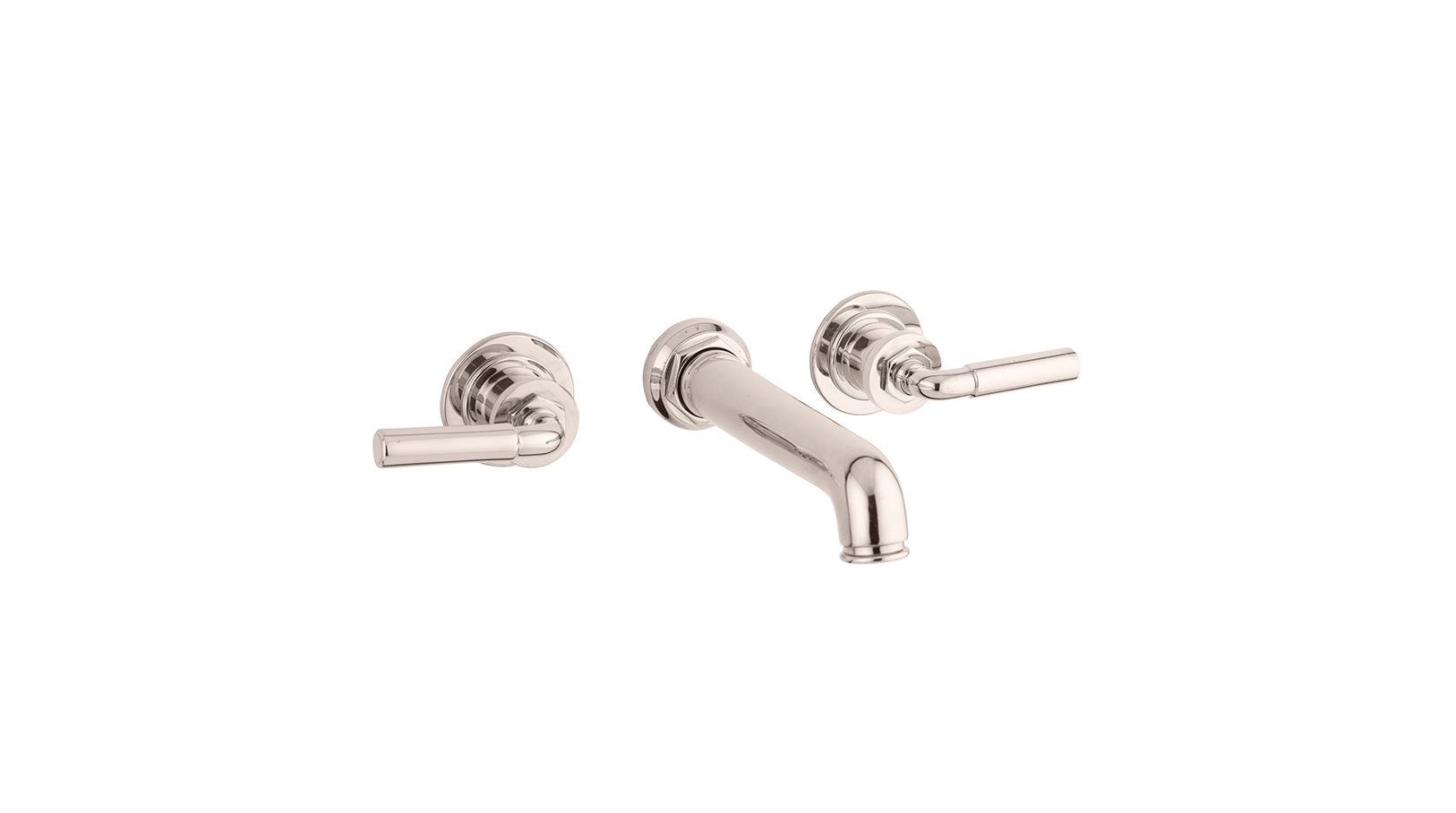 The Bestwood Lever Wall Mounted 3-Hole Bath Mixer