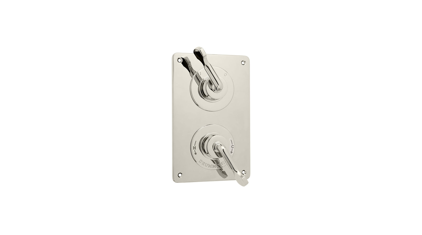 The Leawood Shower Plate Thermo & On/Off