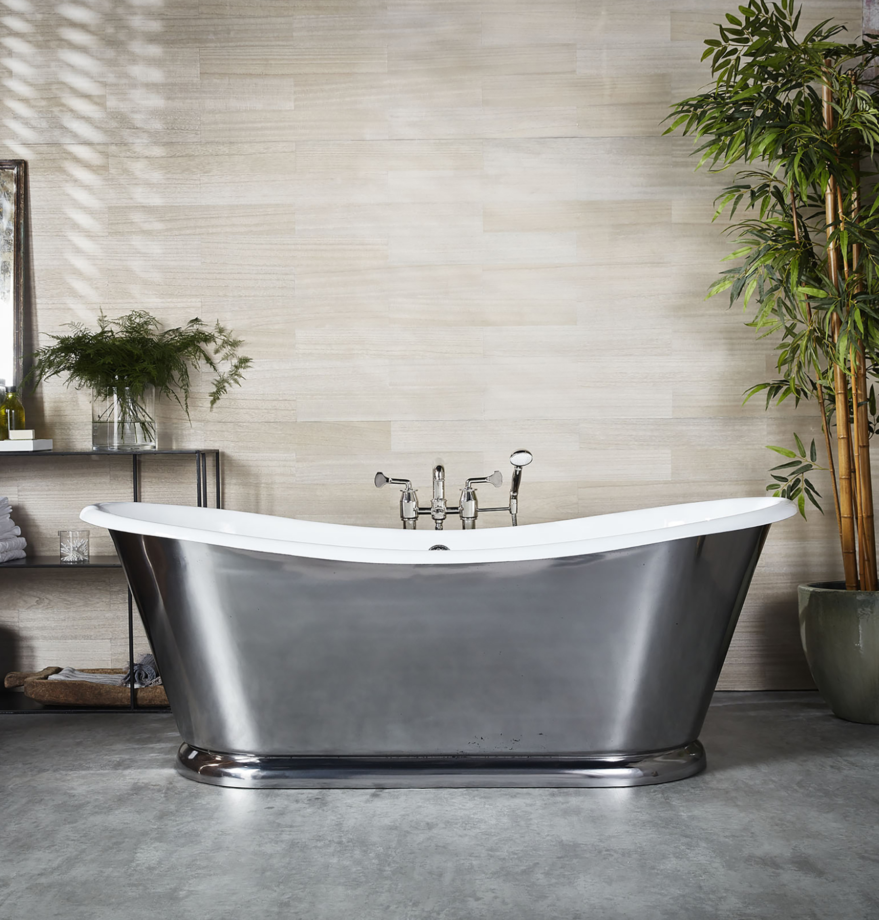 The Wye Large Bateau Cast Iron Bath Tub Drummonds Bathrooms