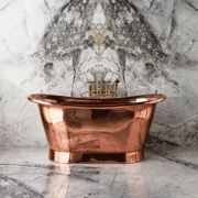The Baby Tyne Copper Bath Tub With Copper Exterior
