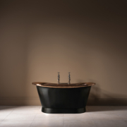 The Baby Tyne Copper Bath Tub With Painted Exterior
