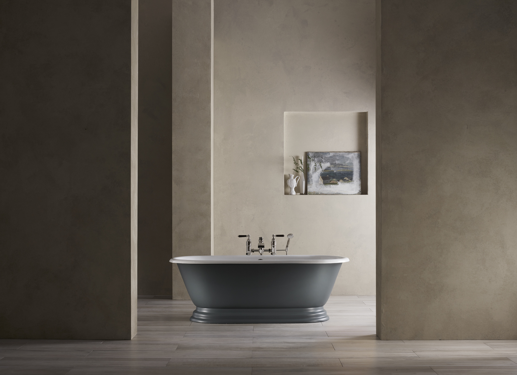 The Meon Cast Iron Skirted Bath Tub - Drummonds Bathrooms