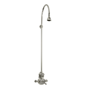 The Dalby Surface Mounted Shower, Curved Arm