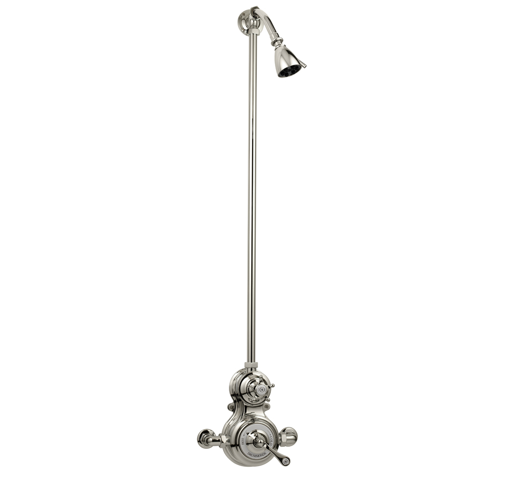 The Dalby Surface Mounted Shower, 45 ° Arm