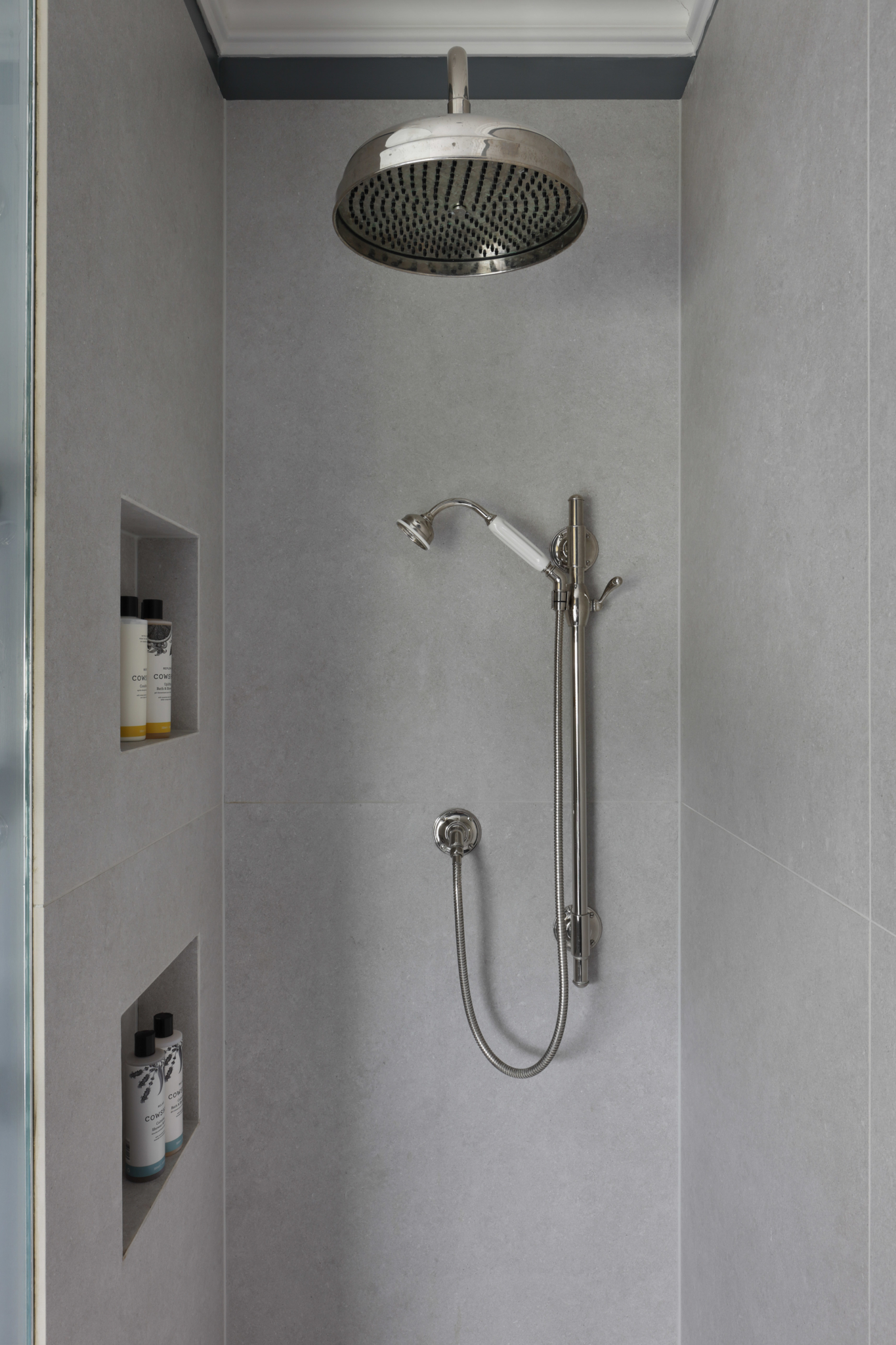Large Shower Rose 300mm (12") Easy Clean Drummonds Bathrooms
