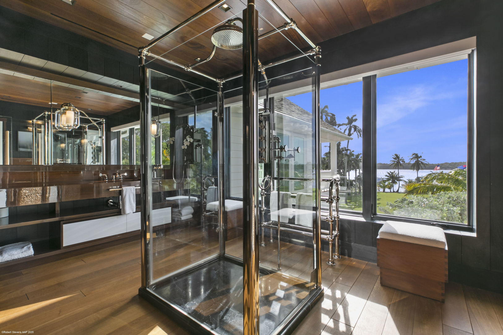 The Spittal Freestanding Shower - Drummonds Bathrooms