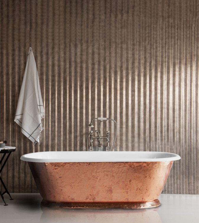 copper bathtub care