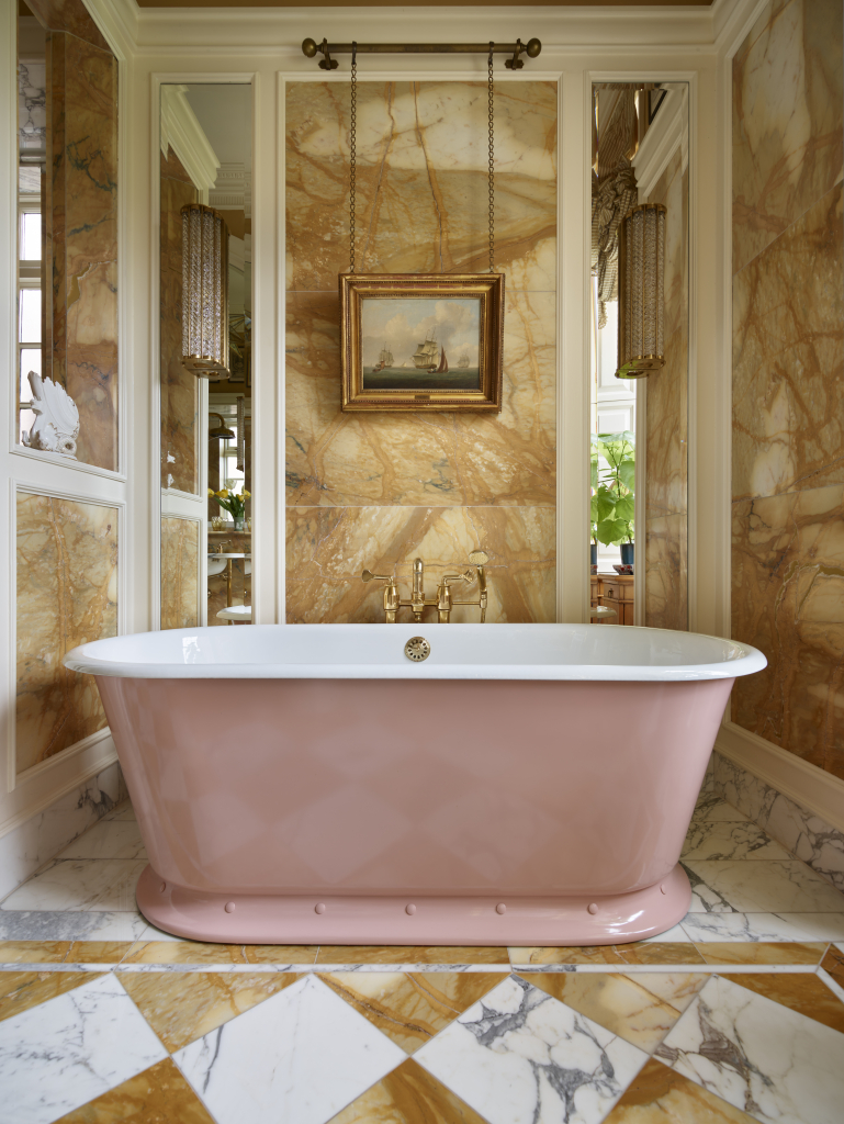 Large Luxury Bath Rack For Wide Baths - Drummonds Bathrooms