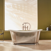 The Usk Bateau Cast Iron Bath Tub