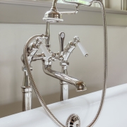 The Coll Bath & Shower Mixer With Floor Standing Legs