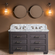 The Grand Union Double Vanity Cabinet Designed By Nicola Harding