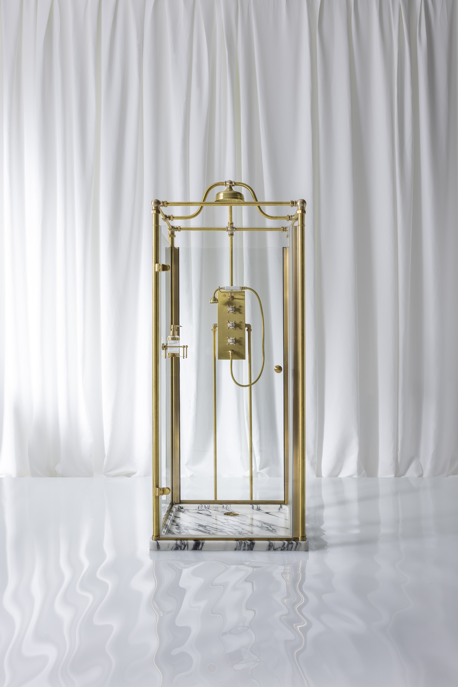 The Medway Freestanding Shower - Ex-display