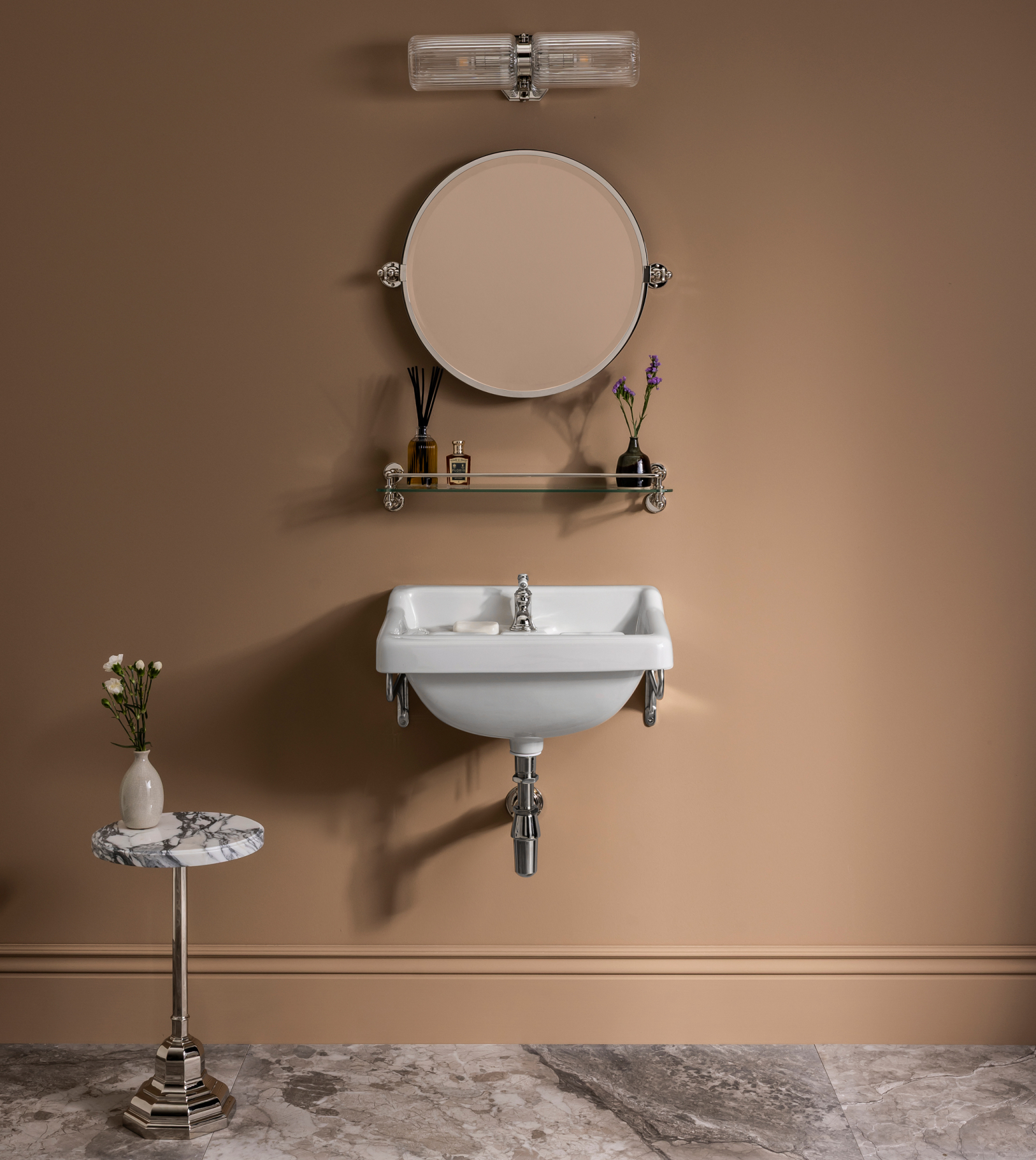 The Syre Wall Mounted Vanity Basin For Monoblock
