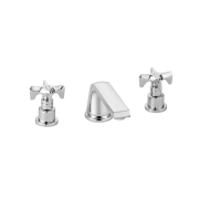 The Hudson X-Head 3-Hole Basin Mixer