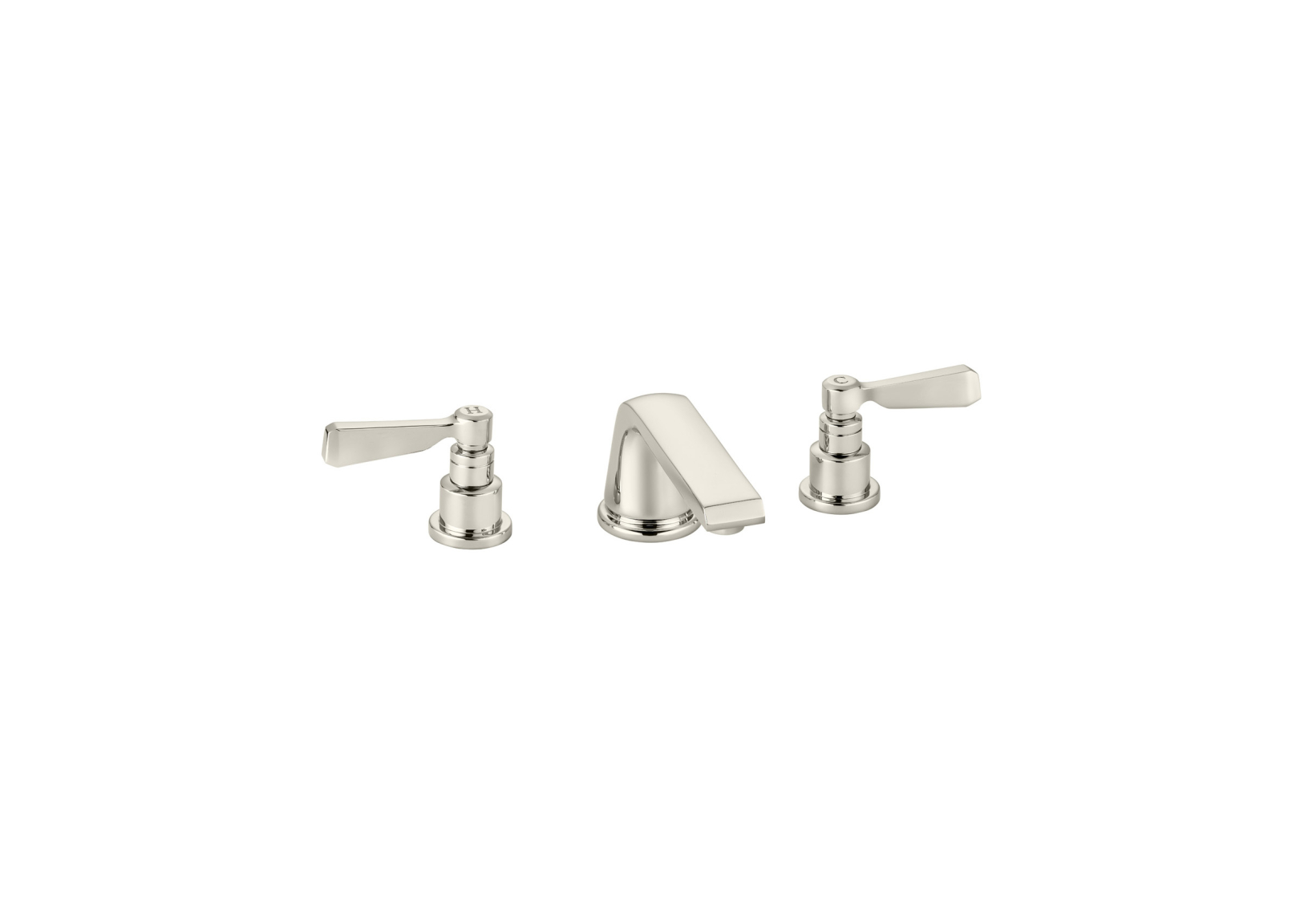 The Hudson Lever 3-Hole Basin Mixer
