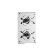 The Hudson X-Head Shower Plate Thermo & On/Off