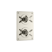 The Hudson X-Head Shower Plate Thermo & 2 Way
