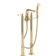 The Hudson Lever Floor Standing Bath & Shower Mixer