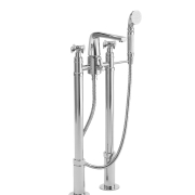 The Hudson X-Head Floor Standing Bath & Shower Mixer