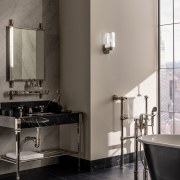 The Hudson X-Head Floor Standing Bath & Shower Mixer