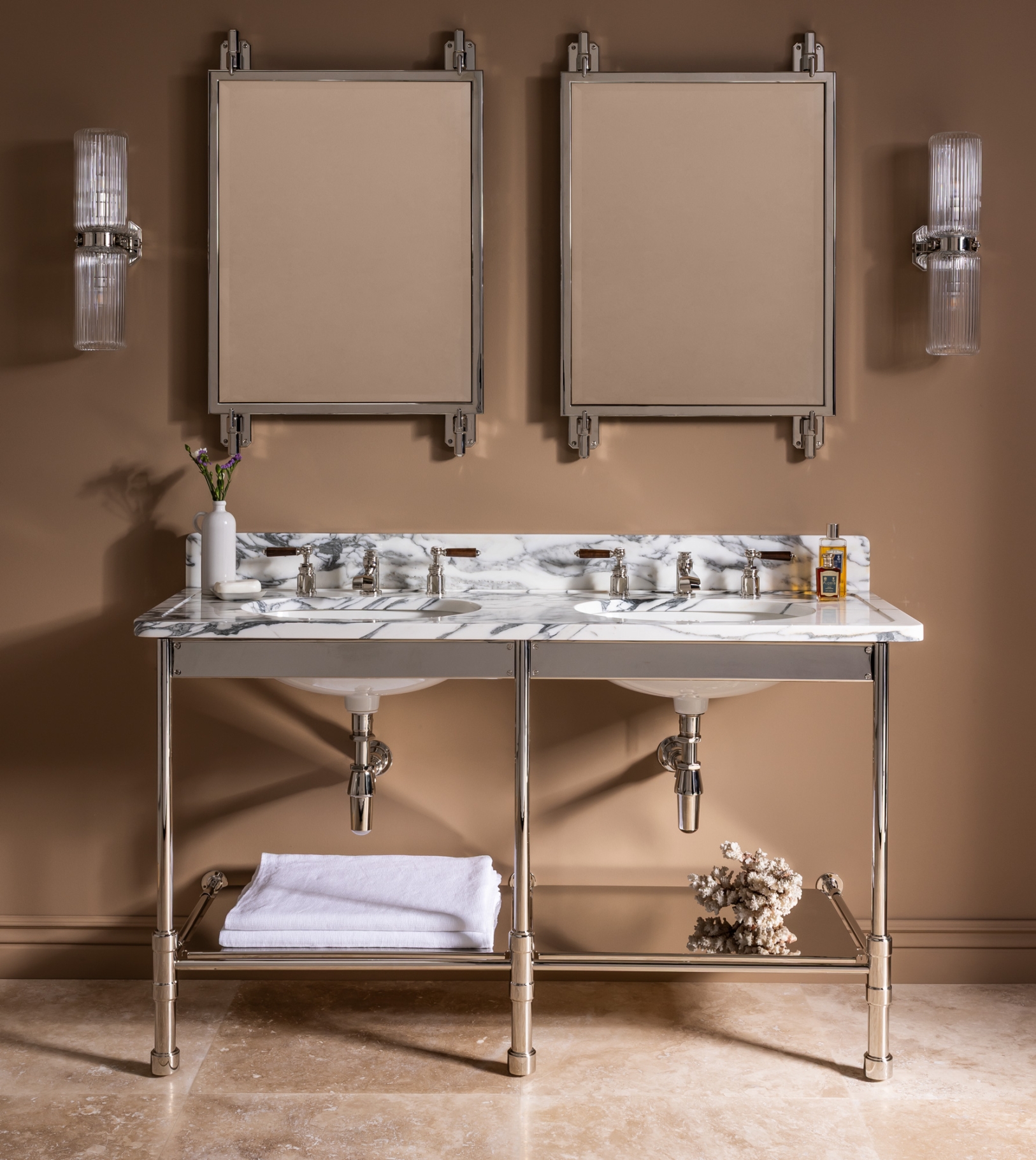 The Double Taw Vanity Basin Suite