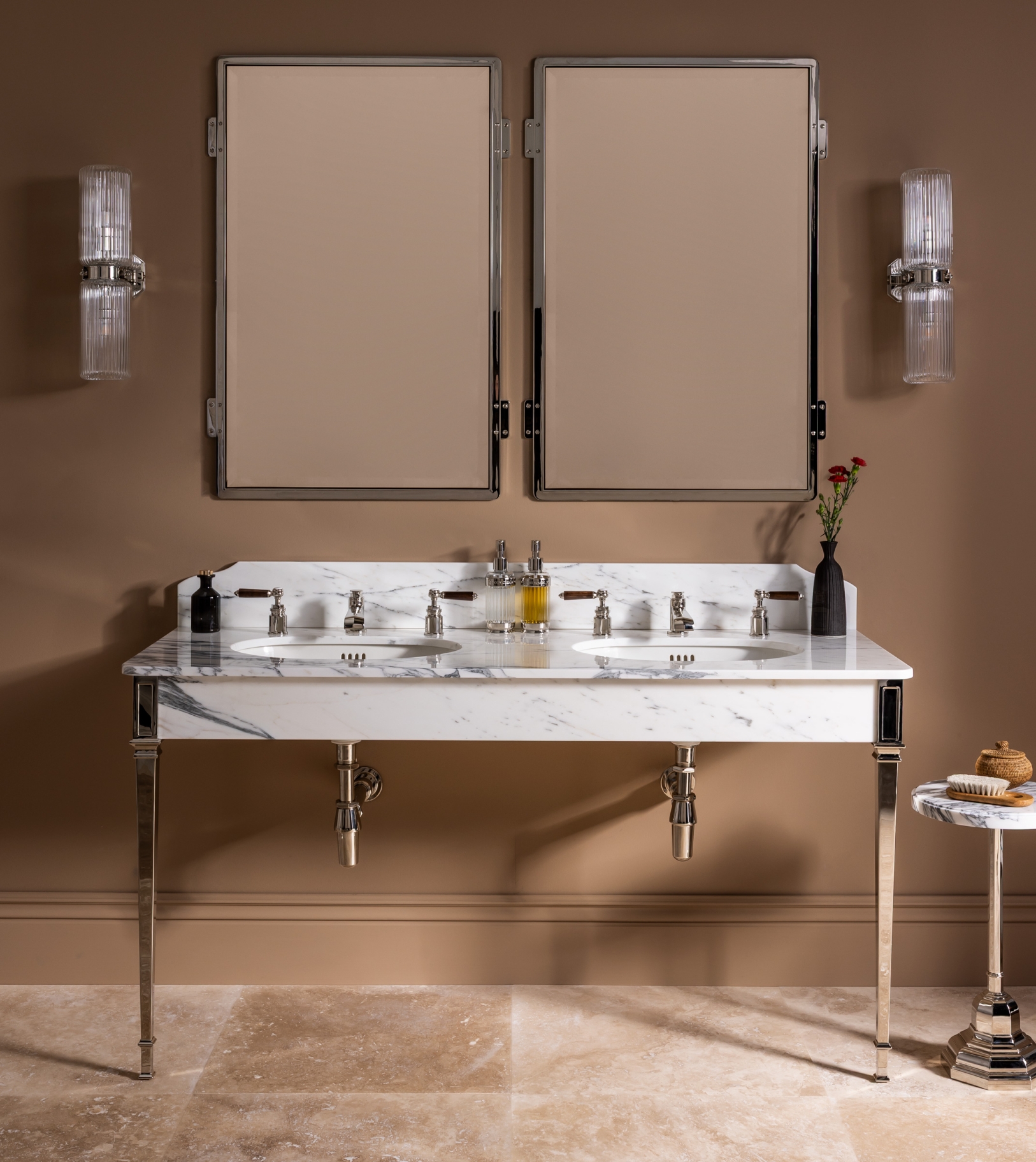The Double Hebdern Vanity Basin Suite