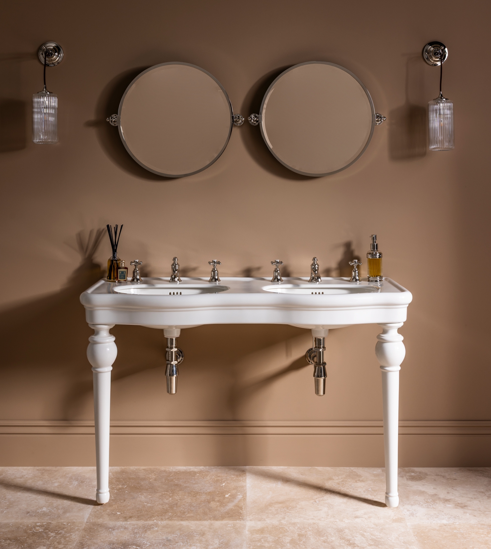 The Double China Windermere Vanity Basin