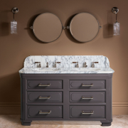 The Grand Union Double Vanity Cabinet Designed By Nicola Harding