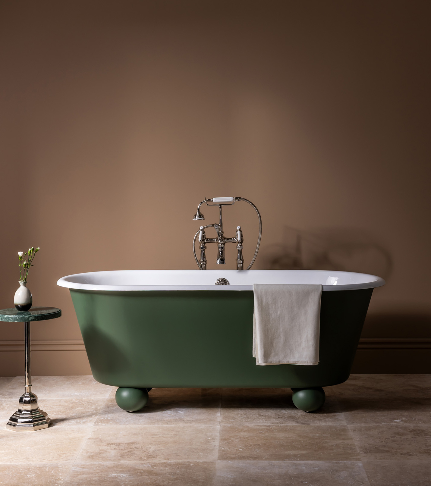 The Stour Cast Iron Bath Tub With Bun Feet
