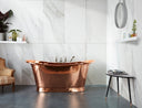 The Tyne Copper Bath Tub With Copper Exterior