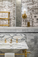 The Chessleton Lever 3 Hole Basin Mixer