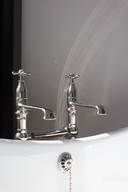 The Mull Classic Bath Taps & H Stand