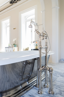 The Mull Bath & Shower Mixer With Floor Standing Legs