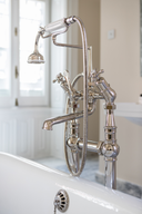 The Mull Bath & Shower Mixer With Floor Standing Legs