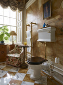 5-Bar Floor Mounted Towel Rail