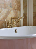 The Leawood Floor Standing Bath & Shower Mixer