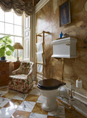 5-Bar Floor Mounted Towel Rail